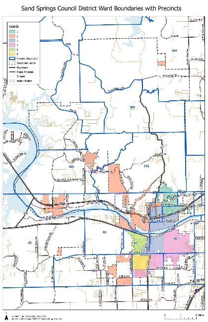 City Map with Council Wards 10252022 Opens in new window
