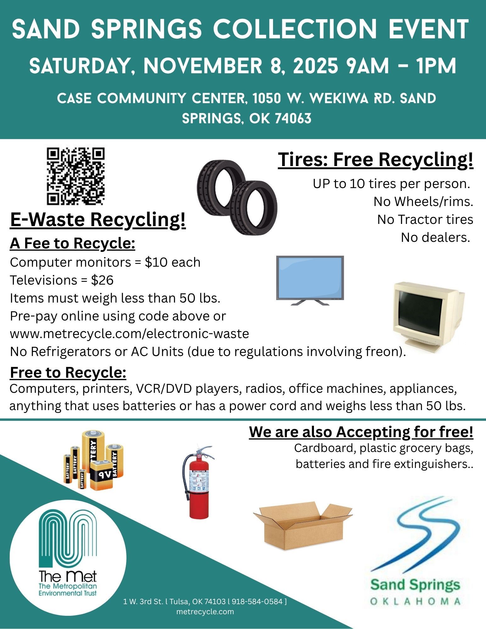 Sand Springs Collection Event 2025